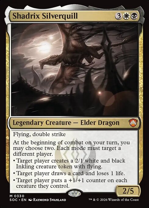 Shadrix Silverquill - SOC - 330