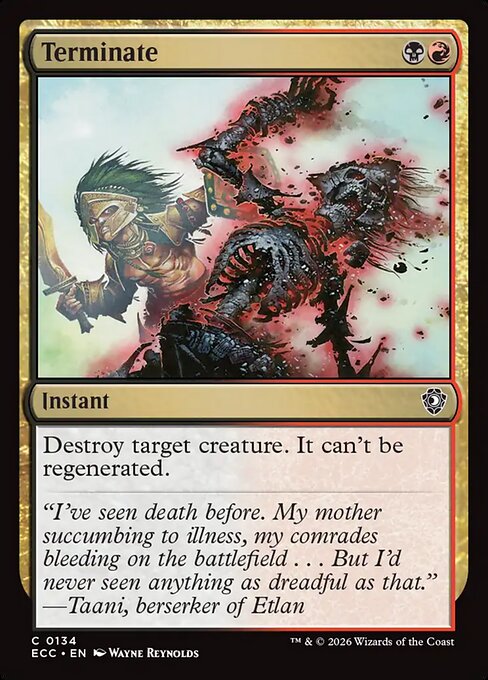 Terminate - ECC - 134