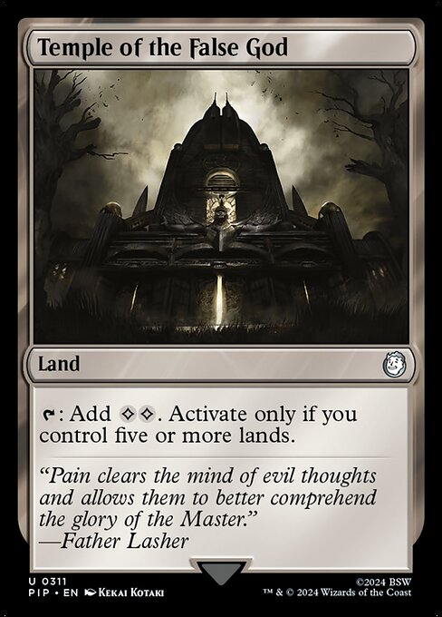 Temple of the False God - PIP - 311