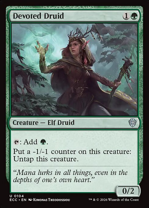 Devoted Druid - ECC - 104