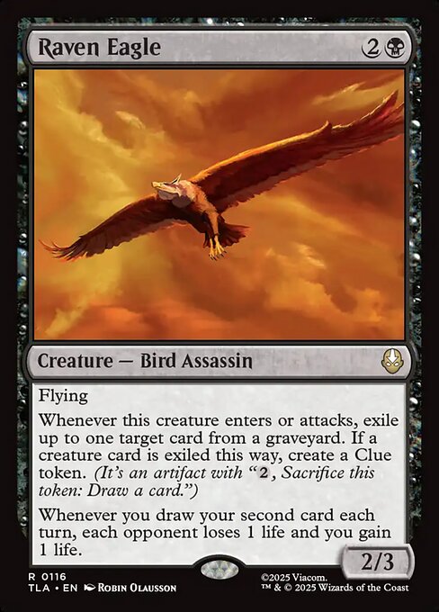 Raven Eagle (Foil) - TLA - 116