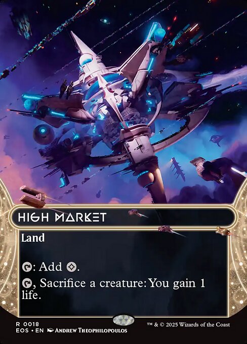 High Market (0018) (Borderless) (Foil) - EOS - 18