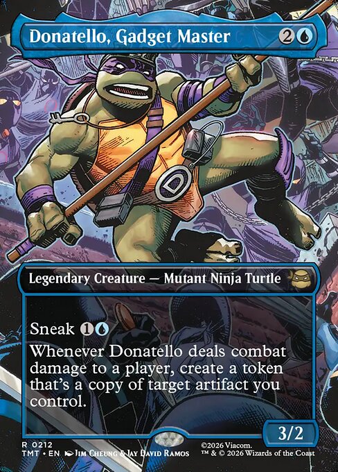 Donatello, Gadget Master (Borderless) - TMT - 212
