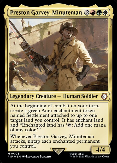 Preston Garvey, Minuteman (Foil) - PIP - 8