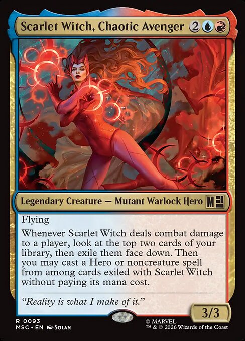 Scarlet Witch, Chaotic Avenger - MSC - 93