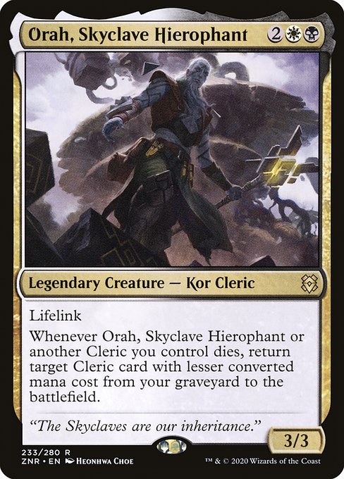 Orah, Skyclave Hierophant (Foil) - ZNR - 233
