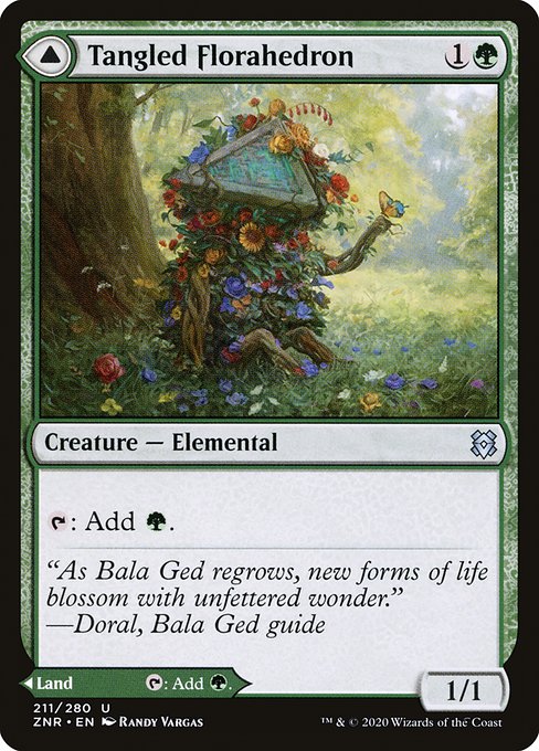 Tangled Florahedron (Foil) - ZNR - 211
