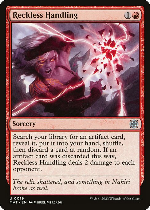 Reckless Handling (Foil) - MAT - 19