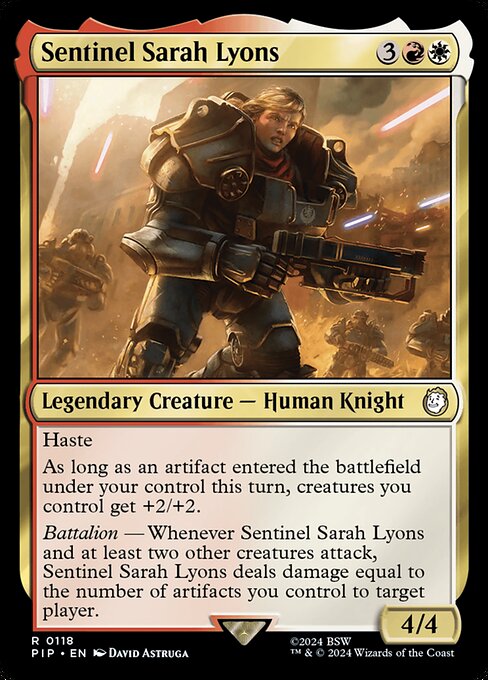 Sentinel Sarah Lyons - PIP - 118