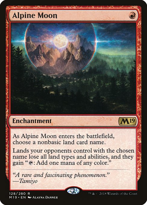 Alpine Moon - M19 - 128