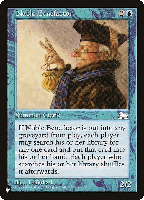 Noble Benefactor - PLST - WTH-44