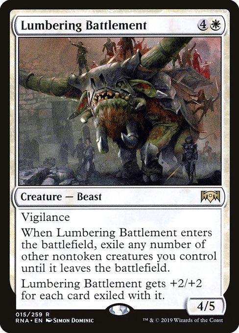 Lumbering Battlement - RNA - 15