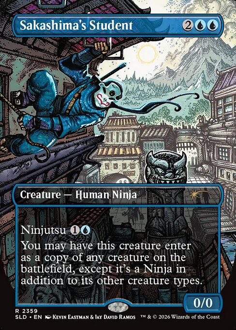 Sakashima's Student (2359) (Foil) - SLD - 2359