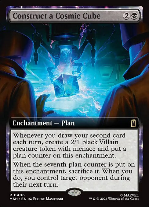 Construct a Cosmic Cube (Extended Art) - MSH - 406