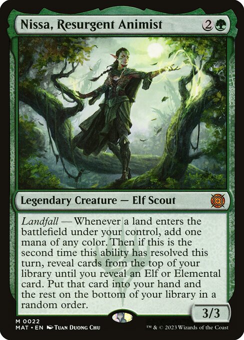 Nissa, Resurgent Animist - MAT - 22