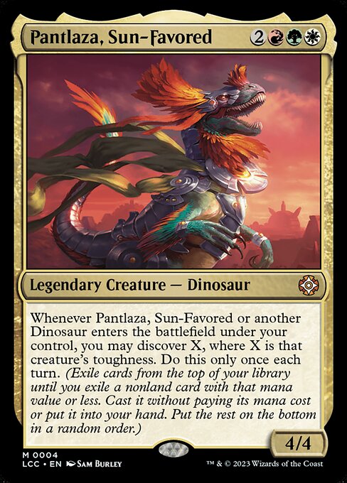 Pantlaza, Sun-Favored (Foil) - LCC - 4