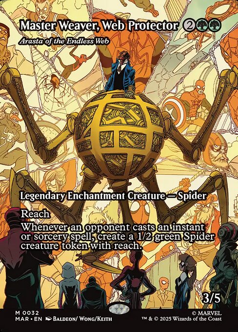 Master Weaver, Web Protector - Arasta of the Endless Web (Borderless) - MAR - 32