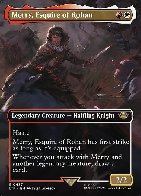 Merry, Esquire of Rohan (Borderless) - LTR - 437