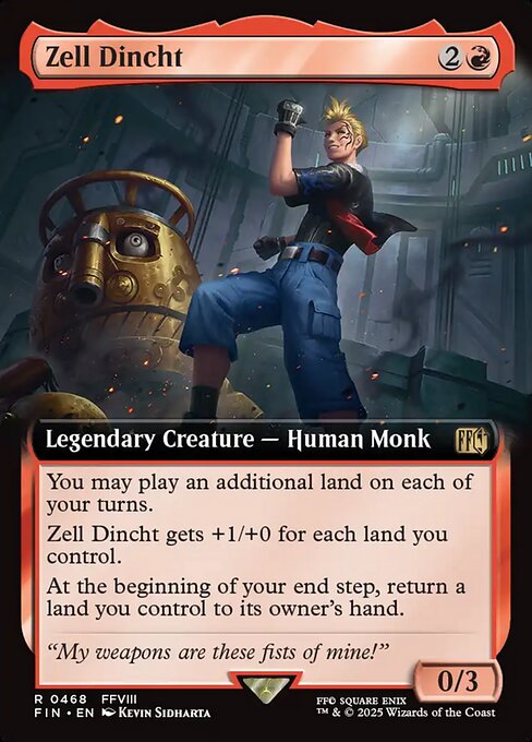 Zell Dincht (Extended Art) (Foil) - FIN - 468