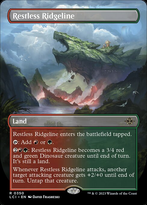 Restless Ridgeline (Borderless) - LCI - 350