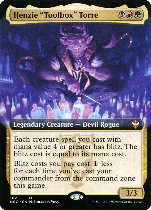 Henzie "Toolbox" Torre (Extended Art) (Foil) - NCC - 102