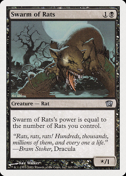 Swarm of Rats - 8ED - 167