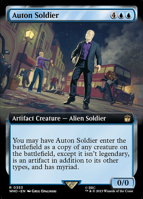 Auton Soldier (Extended Art) - WHO - 353