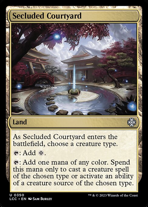 Secluded Courtyard - LCC - 350
