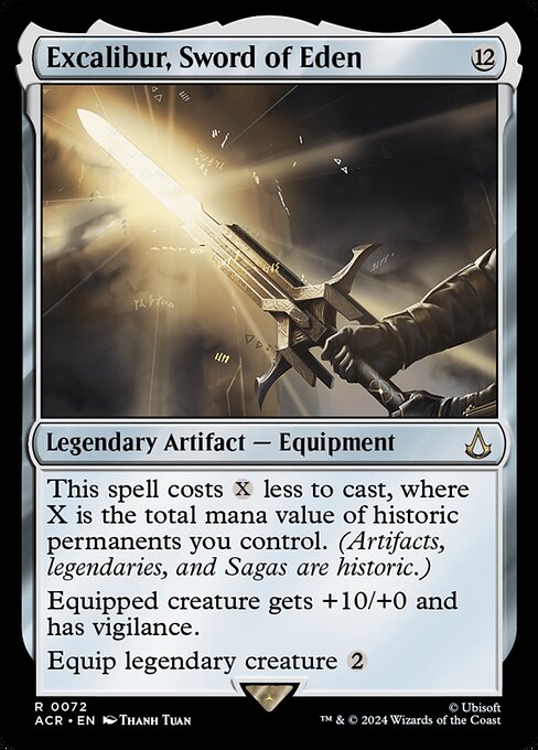 Excalibur, Sword of Eden - ACR - 72
