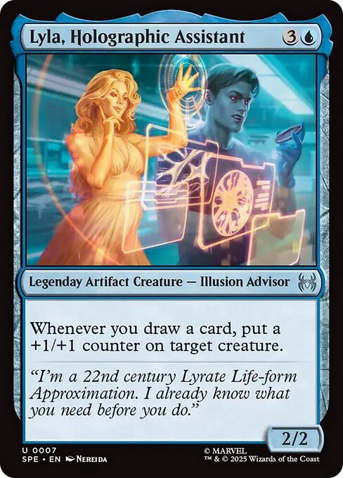 Lyla, Holographic Assistant (Foil) - SPE - 7