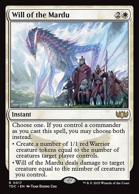 Will of the Mardu - TDC - 17