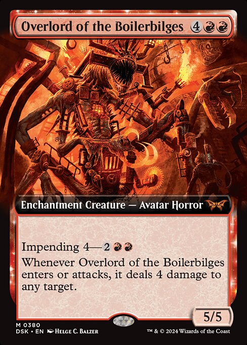 Overlord of the Boilerbilges (Extended Art) - DSK - 380