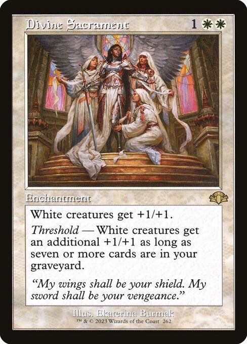 Divine Sacrament (Retro Frame) - DMR - 262