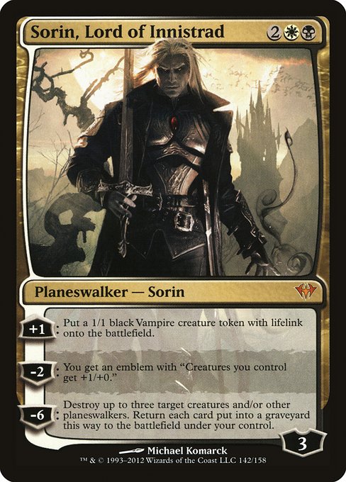 Sorin, Lord of Innistrad - DKA - 142