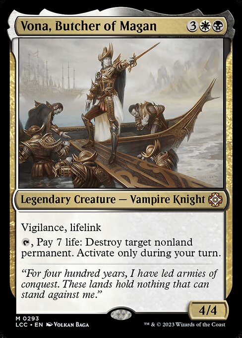 Vona, Butcher of Magan - LCC - 293