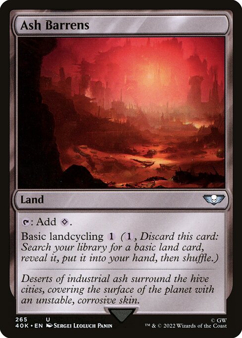 Ash Barrens - 40K - 265