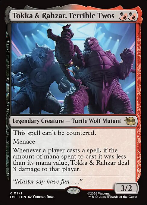 Tokka & Rahzar, Terrible Twos - TMT - 171