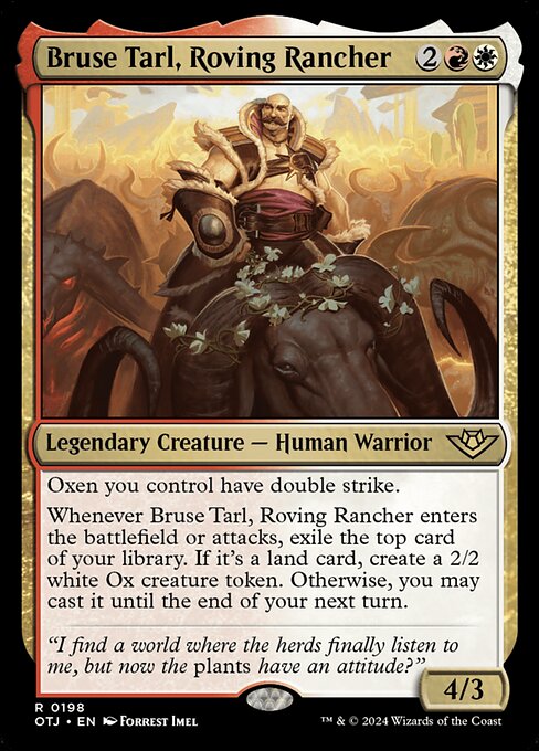 Bruse Tarl, Roving Rancher (Foil) - OTJ - 198