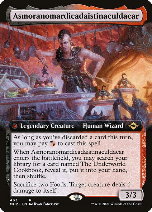 Asmoranomardicadaistinaculdacar (Extended Art) - MH2 - 463