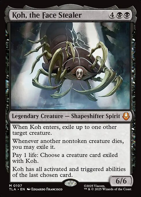 Koh, the Face Stealer (Foil) - TLA - 107