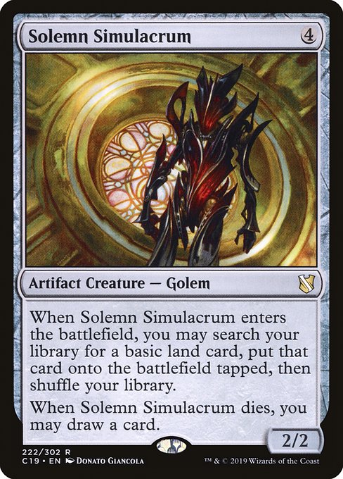 Solemn Simulacrum - C19 - 222