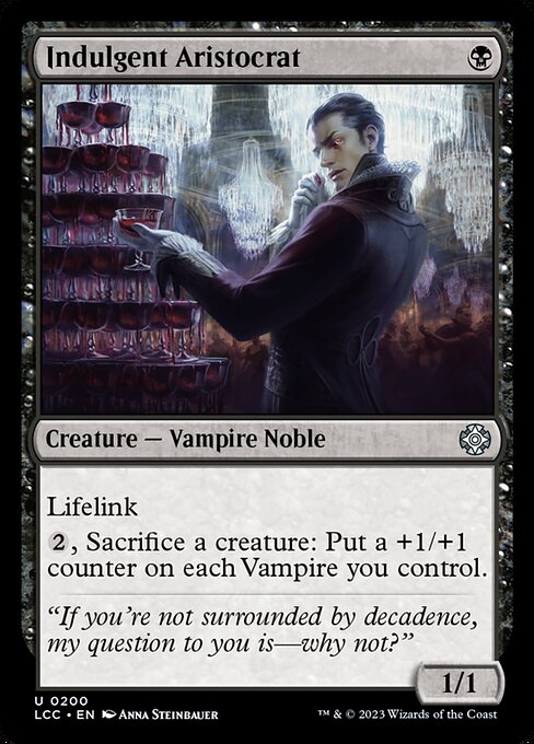 Indulgent Aristocrat - LCC - 200