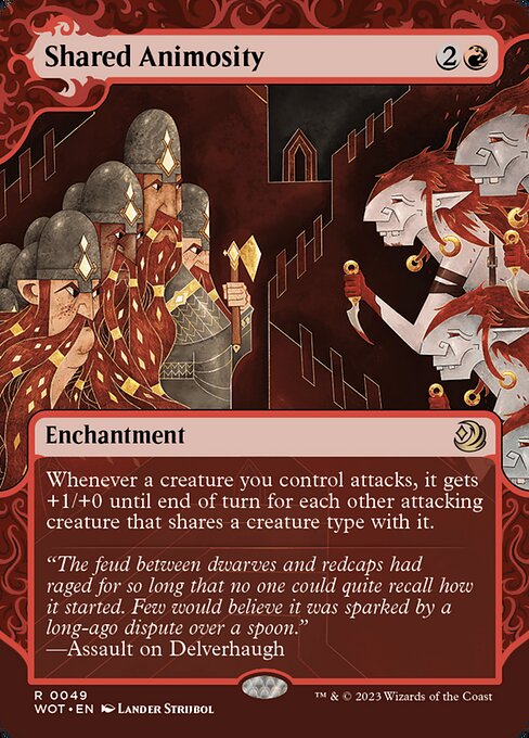 Shared Animosity (Foil) - WOT - 49