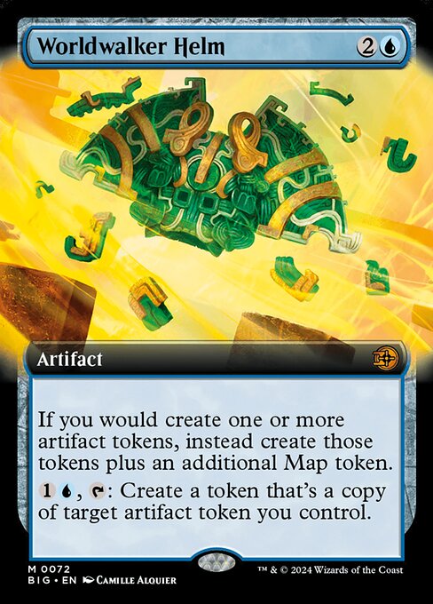 Worldwalker Helm (Extended Art) (Foil) - BIG - 72