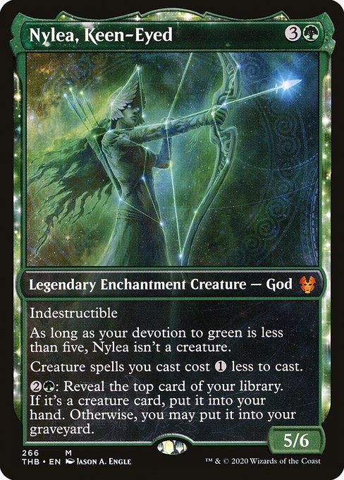Nylea, Keen-Eyed (Showcase) (Foil) - THB - 266