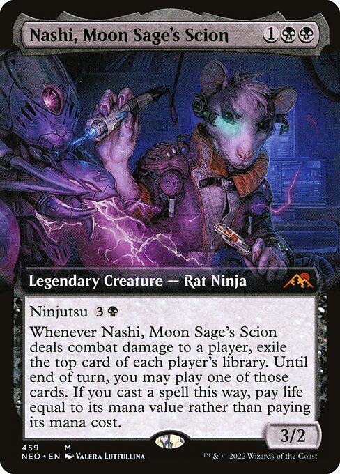 Nashi, Moon Sage's Scion (Extended Art) - NEO - 459