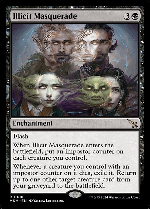 Illicit Masquerade - MKM - 88