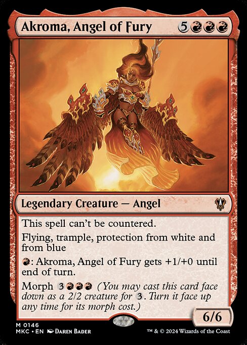 Akroma, Angel of Fury - MKC - 146