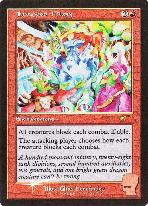 Invasion Plans (Foil) - SLD - 7107