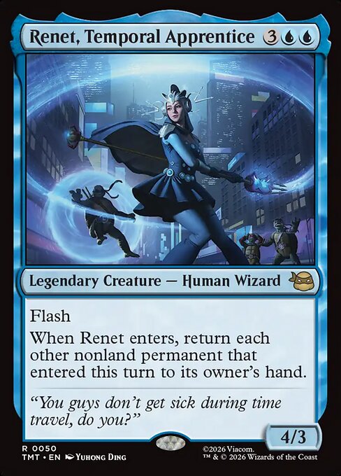 Renet, Temporal Apprentice (Foil) - TMT - 50